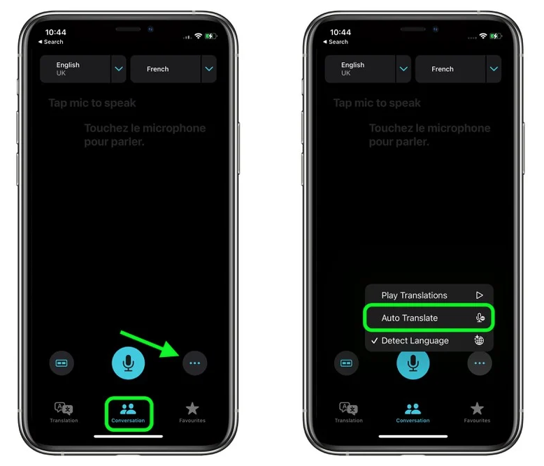 大同苹果手机维修分享iOS 15 “翻译” App 新改进 