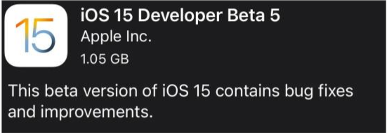 大同苹果手机维修分享如何升级到iOS15.0 beta5 