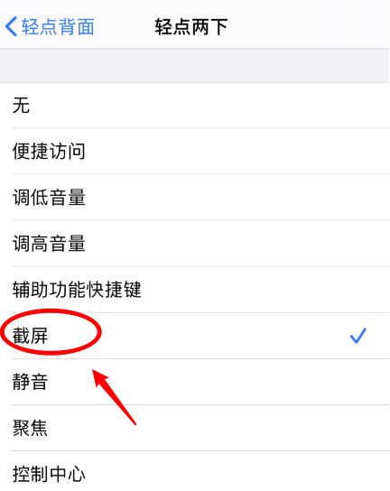 大同苹果手机维修分享iPhone12如何启用双击截屏 