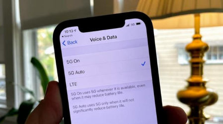 大同苹果手机维修分享iPhone 12如何打开或关闭5G网络 